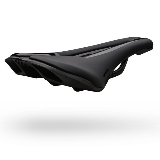 Sattel PRO STEALTH TEAM CURVED 142mm Carbon-Schienen Schwarz