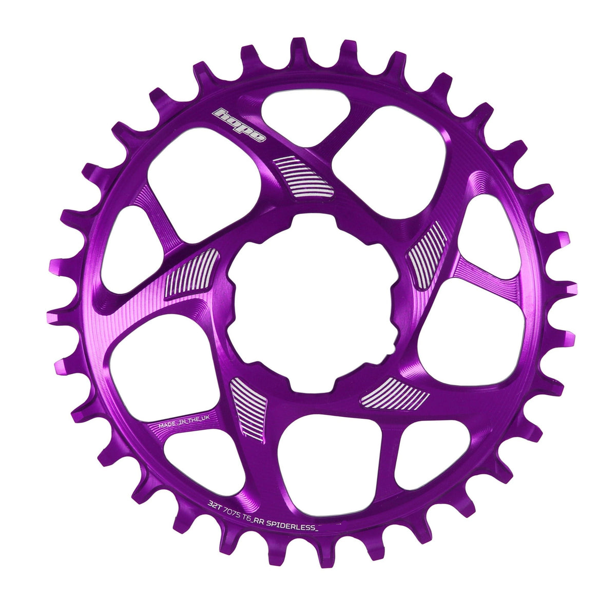 Einzelkettenblatt HOPE R22 9/10/11/12-Gang Direct Mount Violett