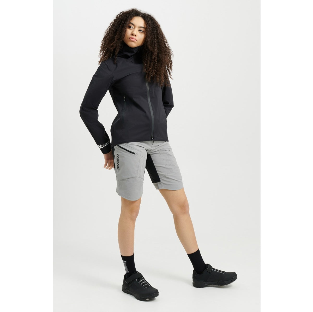 USWE WATERPROOF Damenjacke Schwarz