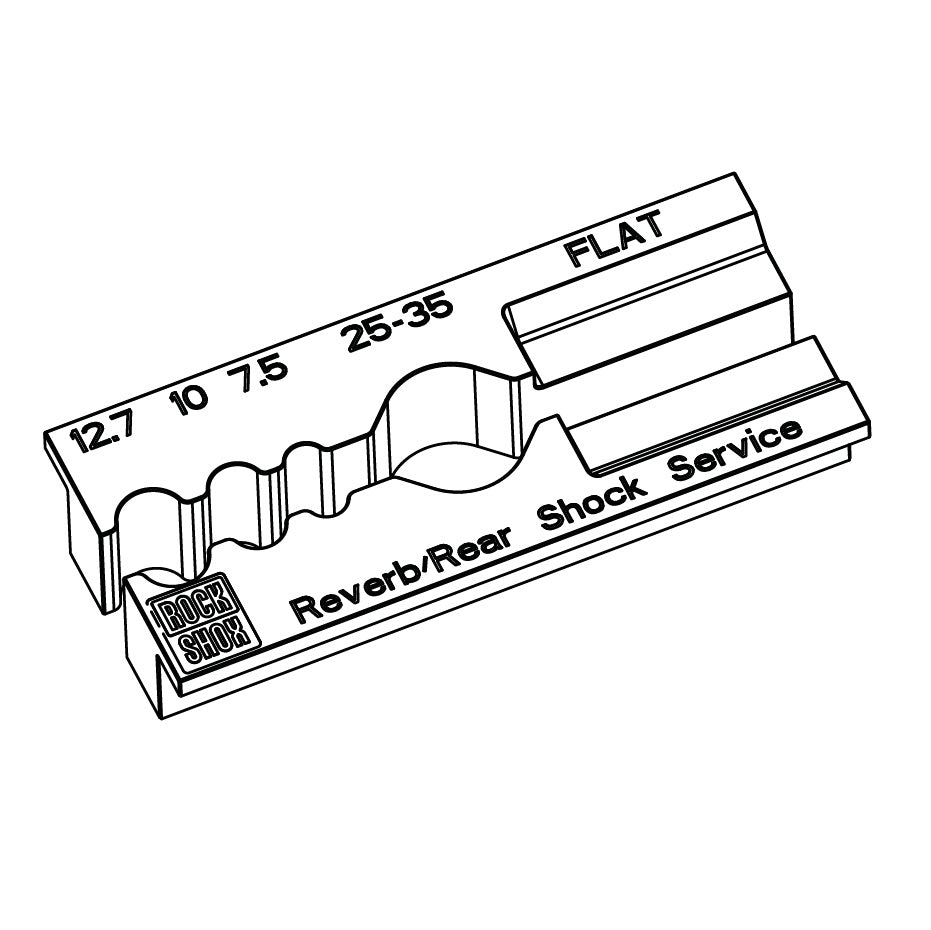 Soft-Backen für Dämpfer oder Sattelstützen ROCKSHOX REVERB B1