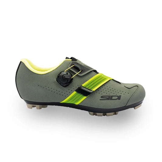 MTB-Schuhe SIDI AERTIS Military-Grün/Gelb