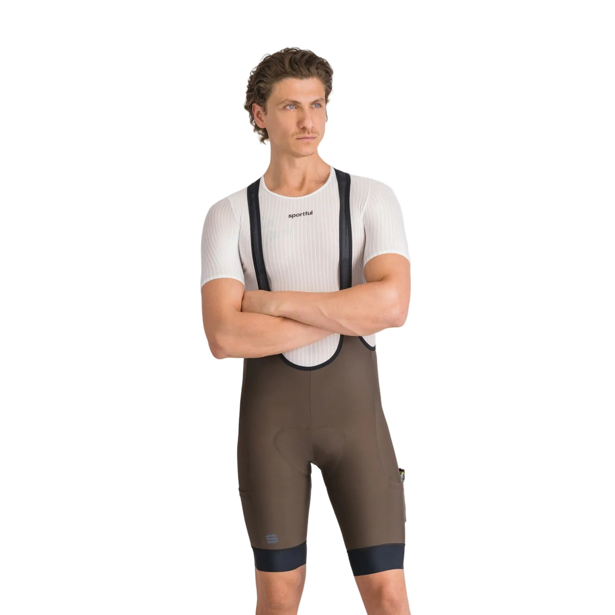 Kurze Trägerhosen-Shorts SPORTFUL GIARA 2 Braun