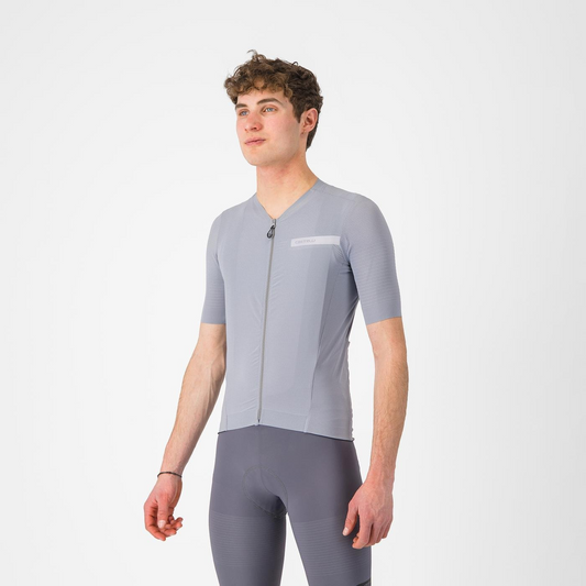 Trikot CASTELLI PREMIO EVO Kurzarm Grau