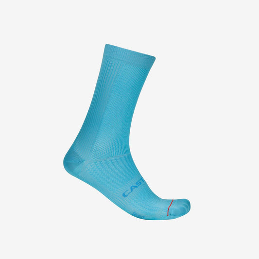 Socken CASTELLI ESPRESSO 18 Neonblau