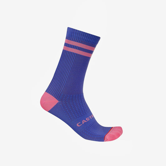 Socken CASTELLI ORIGINALE 18 Violett/Rosa