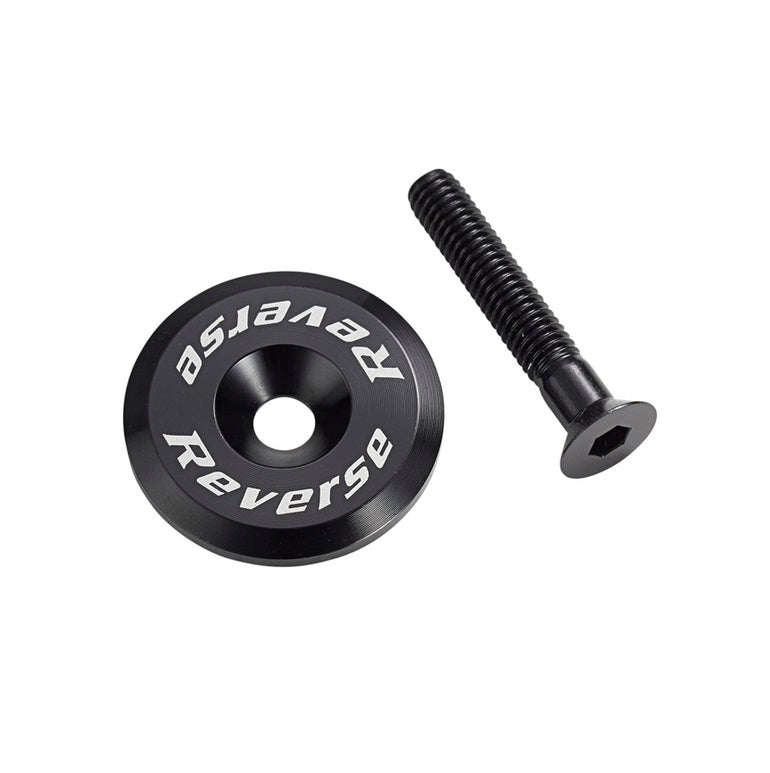 Stopfen REVERSE COMPONENTS 1"1/8 Schwarz