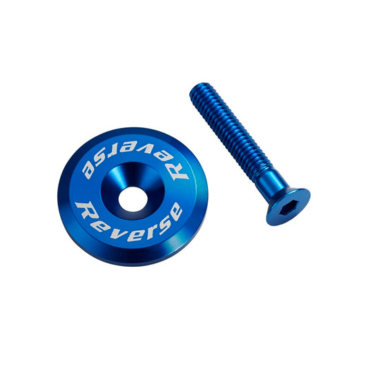 Stopfen REVERSE COMPONENTS 1"1/8 Blau