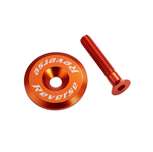 Vorbaukappe REVERSE COMPONENTS 1"1/8 Orange