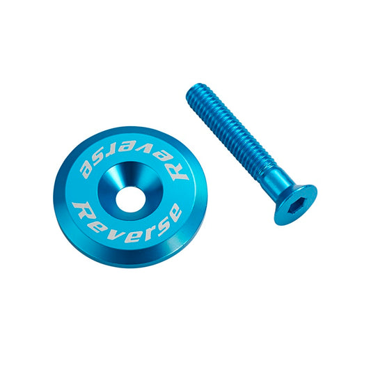 Vorbaukappe REVERSE COMPONENTS 1"1/8 Hellblau