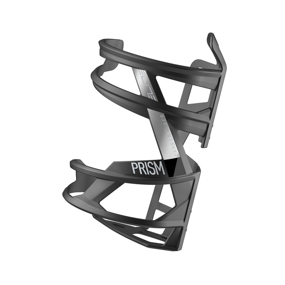 Flaschenhalter ELITE PRISM GAUCHE Carbon Mat/Schwarz