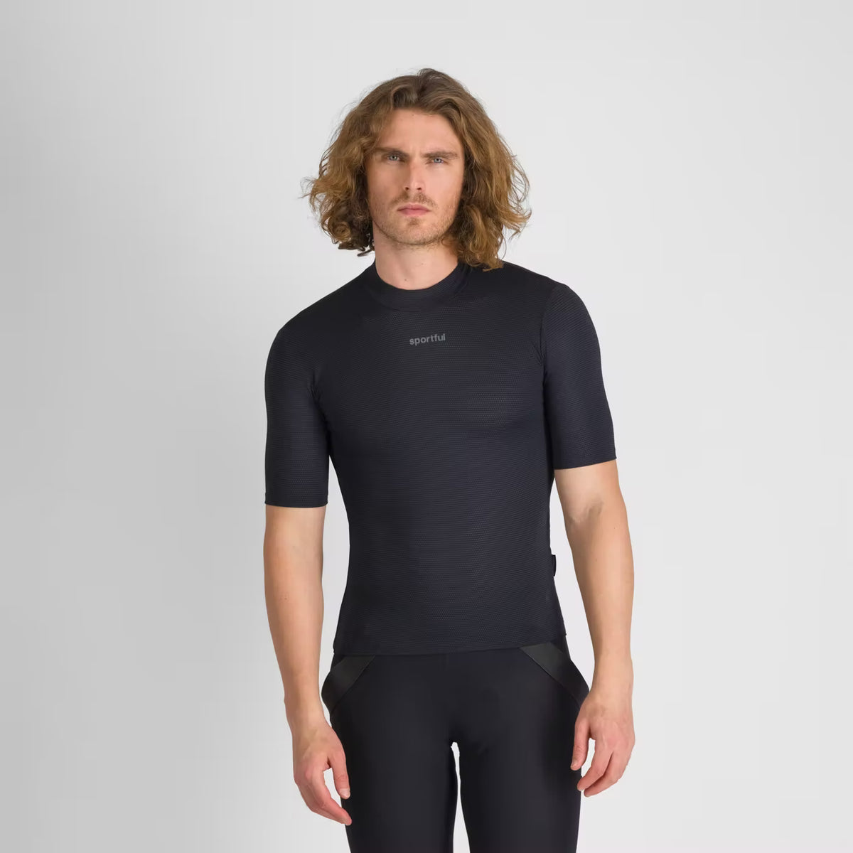 SPORTFUL MERINO Kurzarm-Unterhemd Schwarz