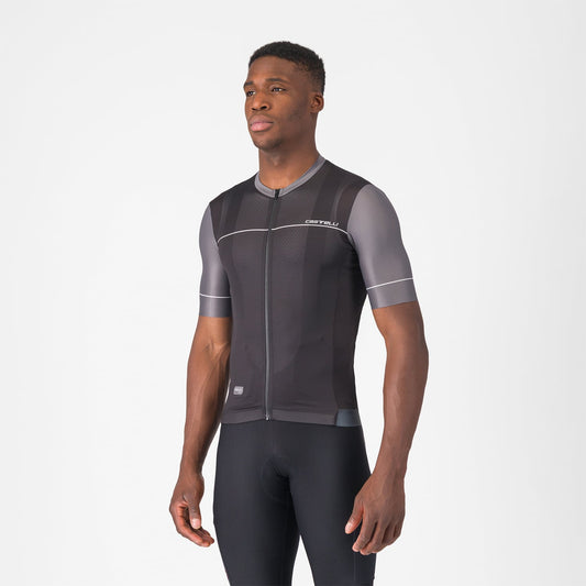 Trikot CASTELLI UNLIMITED ENDURANCE 2 Kurzarm Schwarz