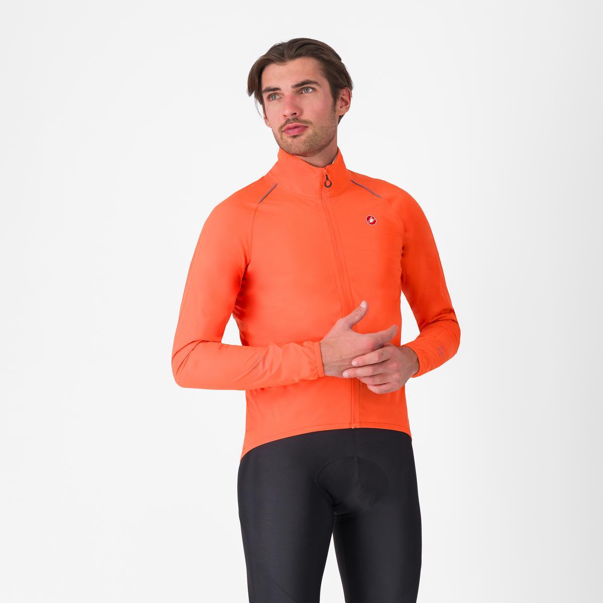 Jacke CASTELLI EMERGENCY 3 RAIN Orange