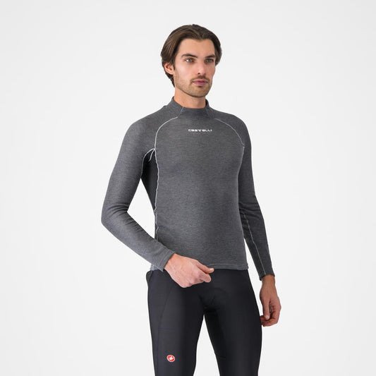 Unterhemd CASTELLI FLANDERS 2 Langarm Grau