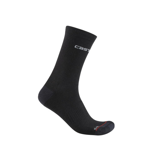 Socken CASTELLI DICIOTTO SOFT MERINO Damen Schwarz