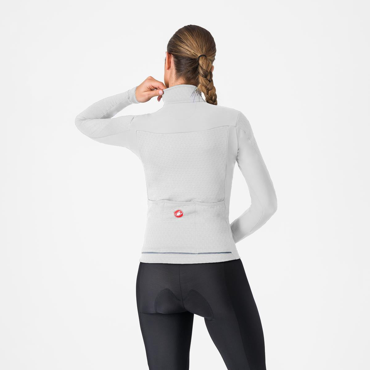Trikot CASTELLI SFIDA 3 Langarm Damen Grau