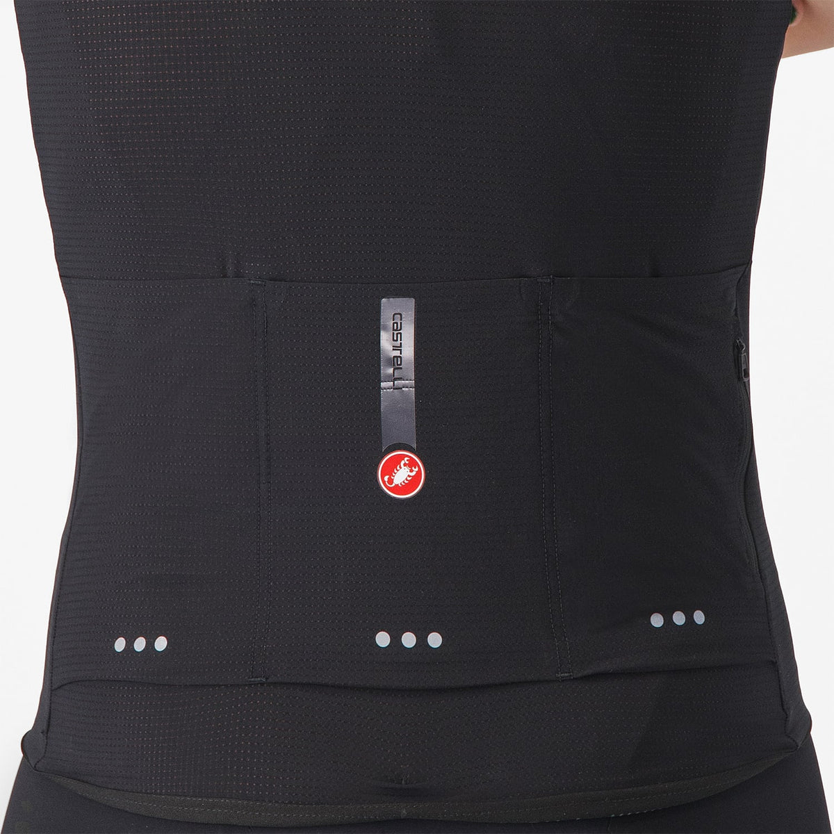 Trikot CASTELLI PREMIO EVO Damen Kurzarm Schwarz