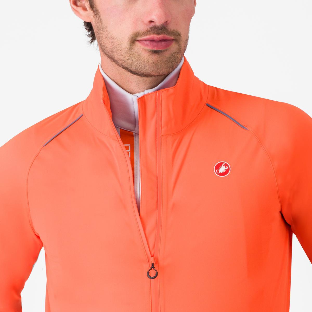 Jacke CASTELLI EMERGENCY 3 RAIN Orange