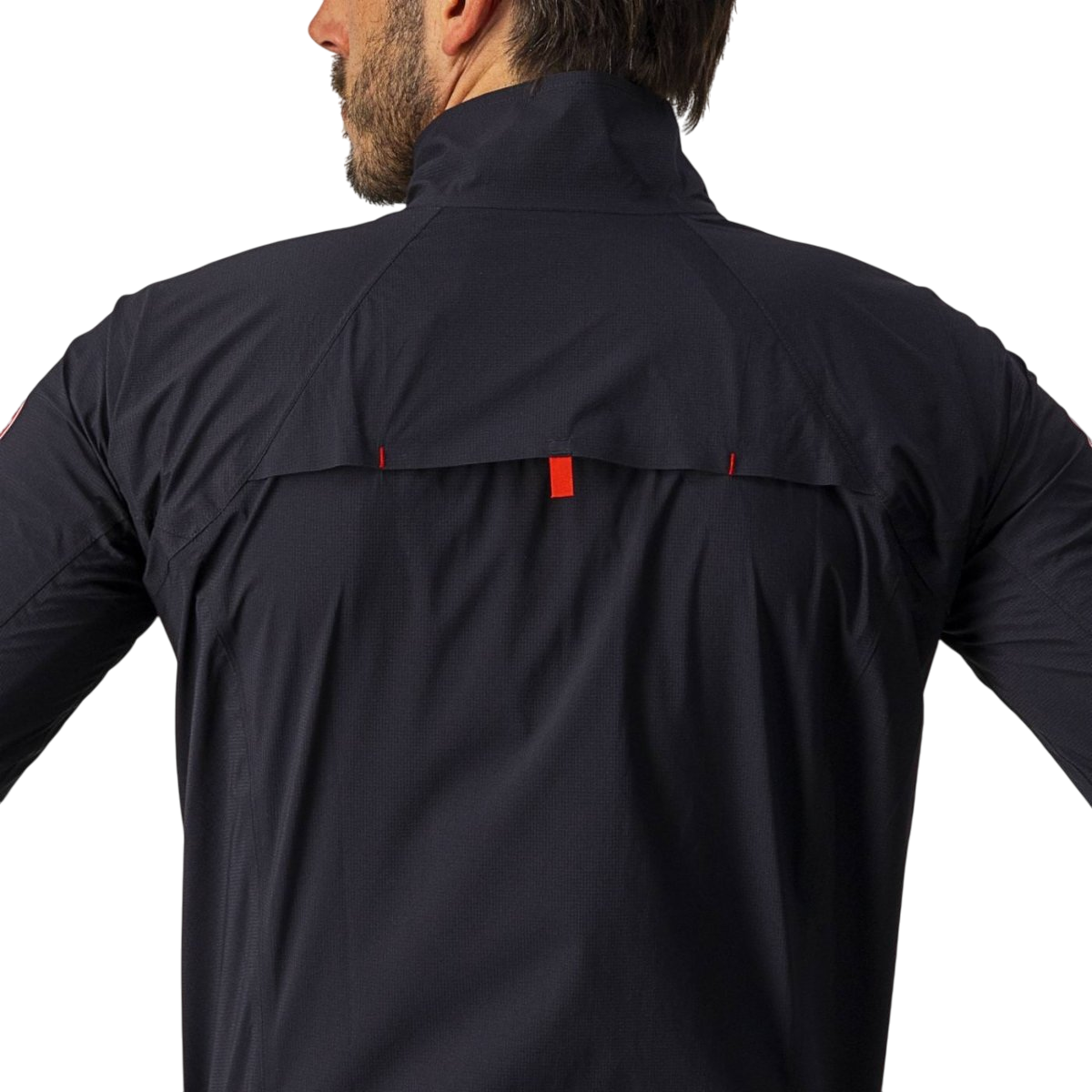 Jacke CASTELLI EMERGENCY 2 RAIN Schwarz