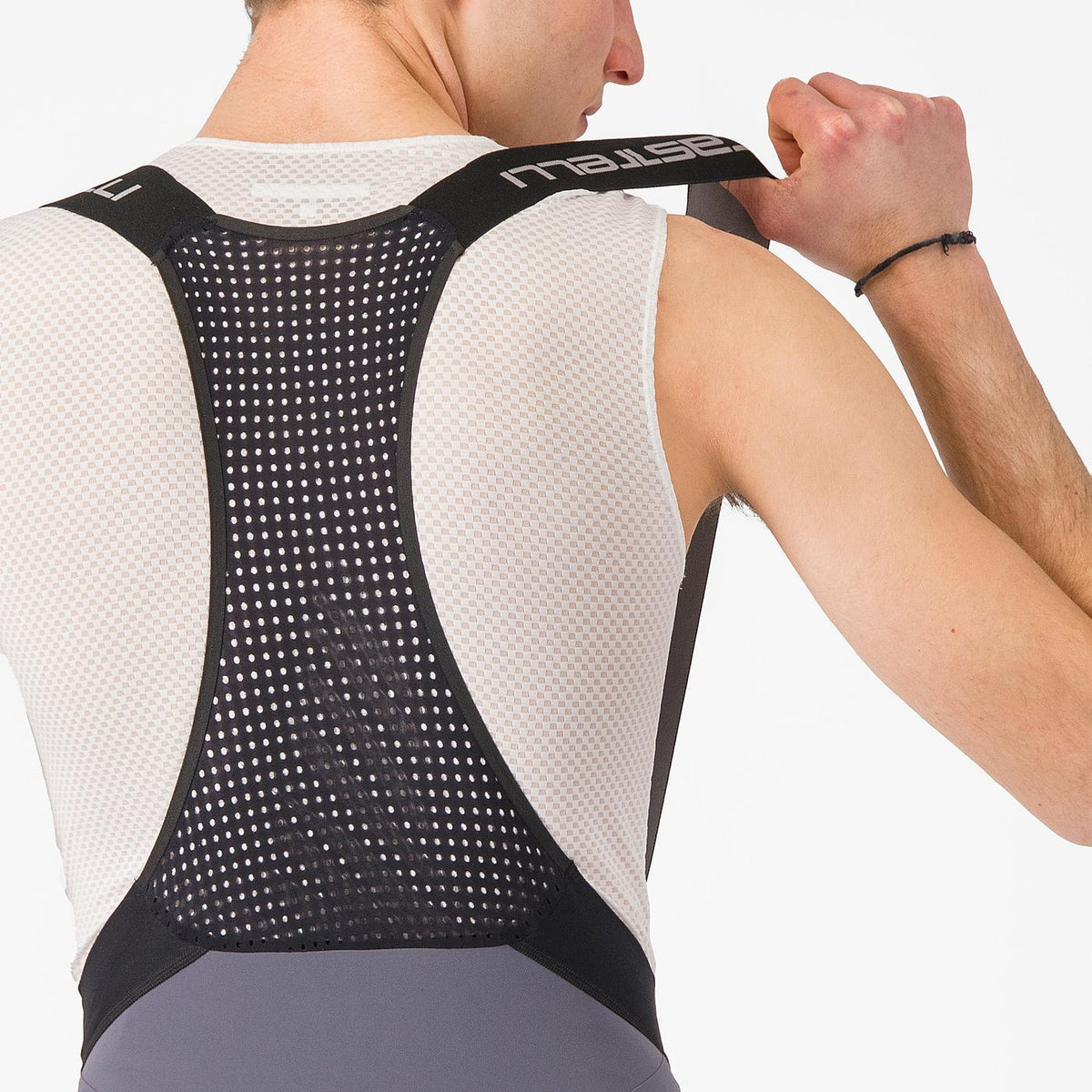 Kurze Trägerhose CASTELLI PREMIO EVO Grau