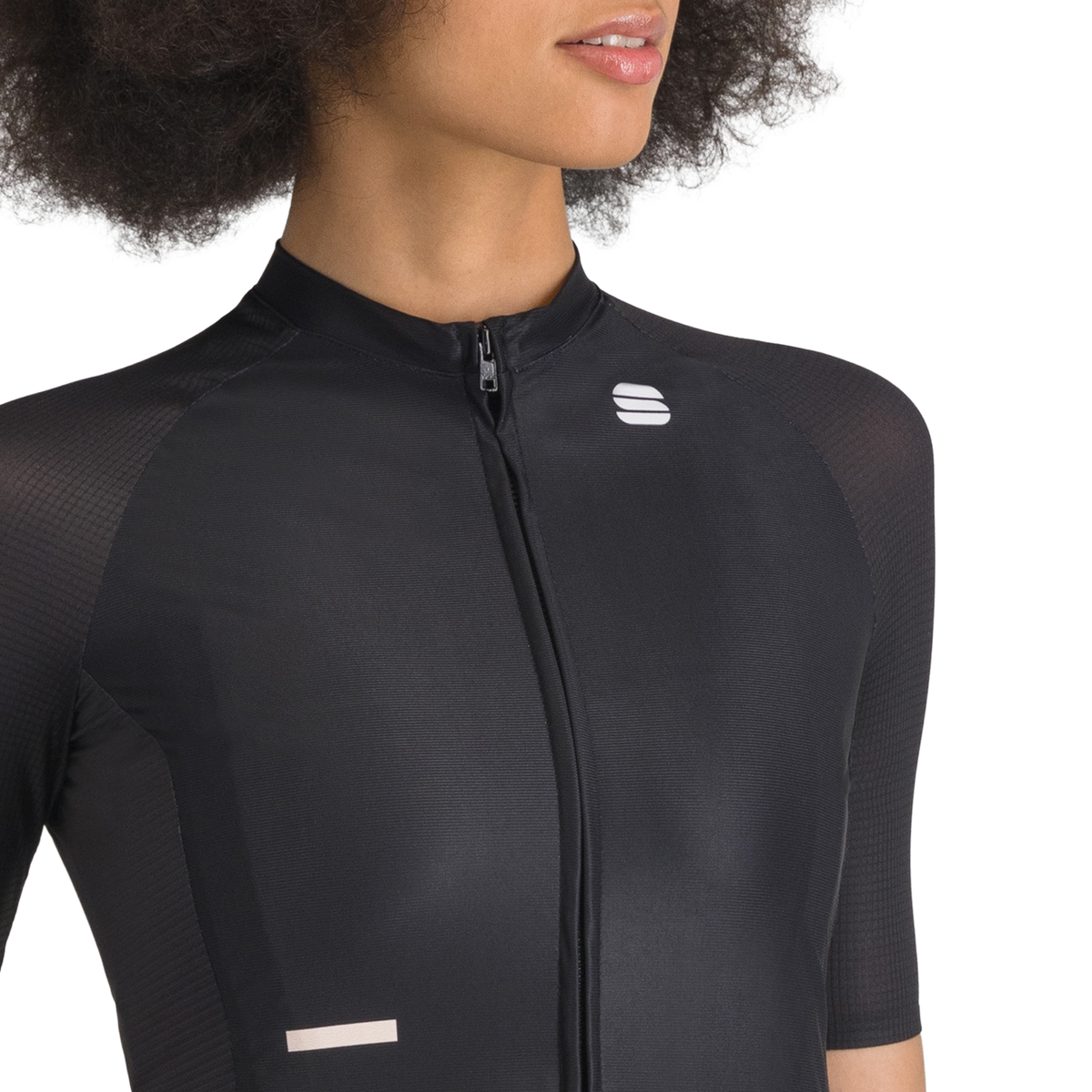 Radtrikot SPORTFUL SUPERNOVA Kurzarm Damen Schwarz