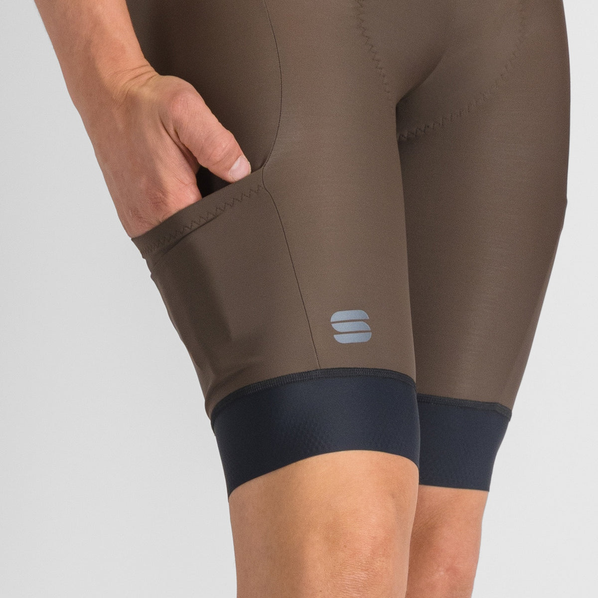 Kurze Trägerhosen-Shorts SPORTFUL GIARA 2 Braun