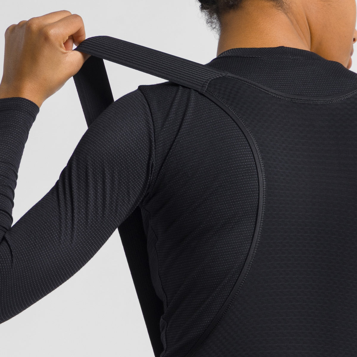 Lange Damen-Trägerhose SPORTFUL DEEPWINTER Schwarz