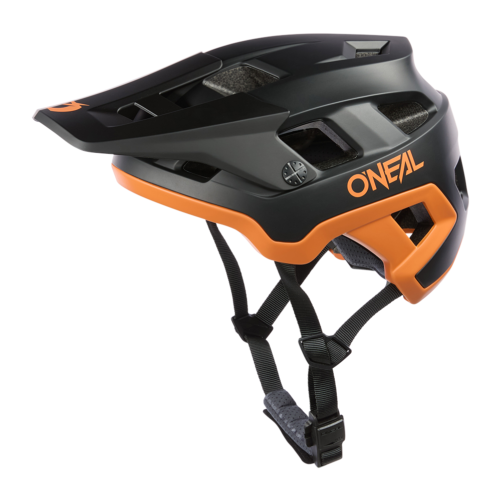 MTB-Helm O'NEAL DEFENDER SOLID Schwarz/Orange