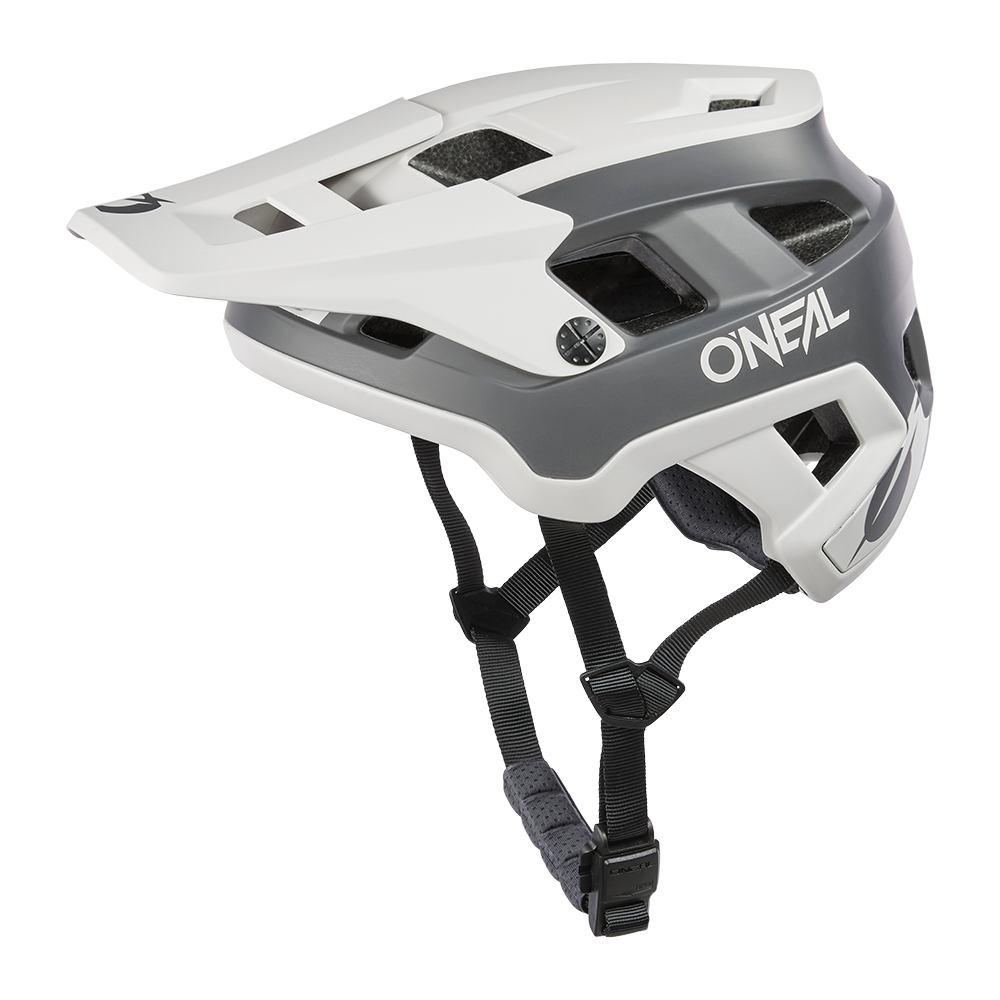 MTB-Helm O'NEAL DEFENDER SOLID Grau/Weiß