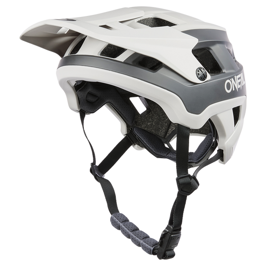 MTB-Helm O'NEAL DEFENDER SOLID Grau/Weiß