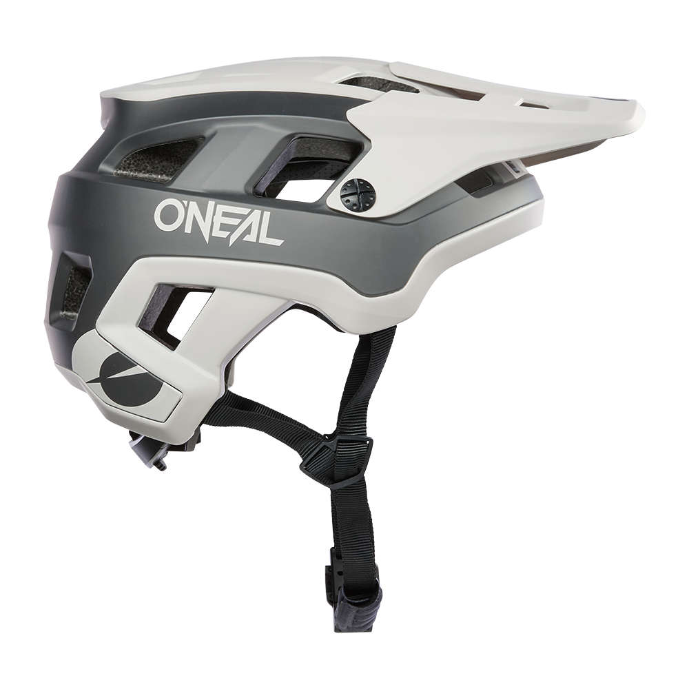 MTB-Helm O'NEAL DEFENDER SOLID Grau/Weiß