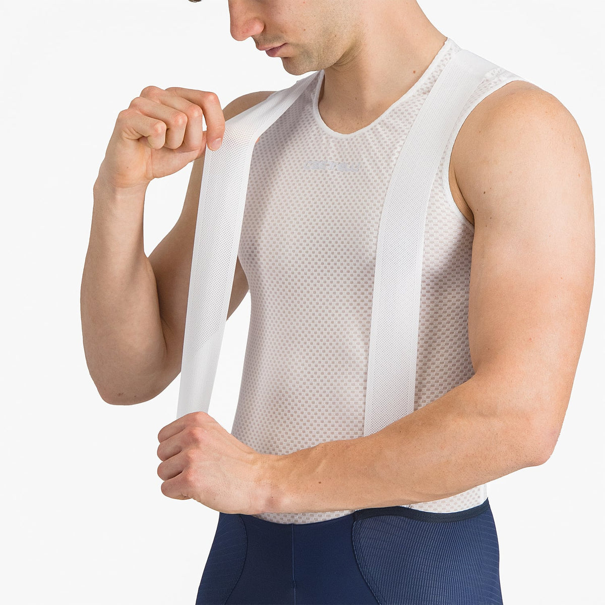 Trägerkurzradhose CASTELLI A/C Marine