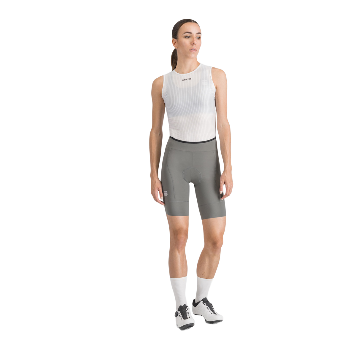 Kurze Radhose SPORTFUL SRK Damen Grau