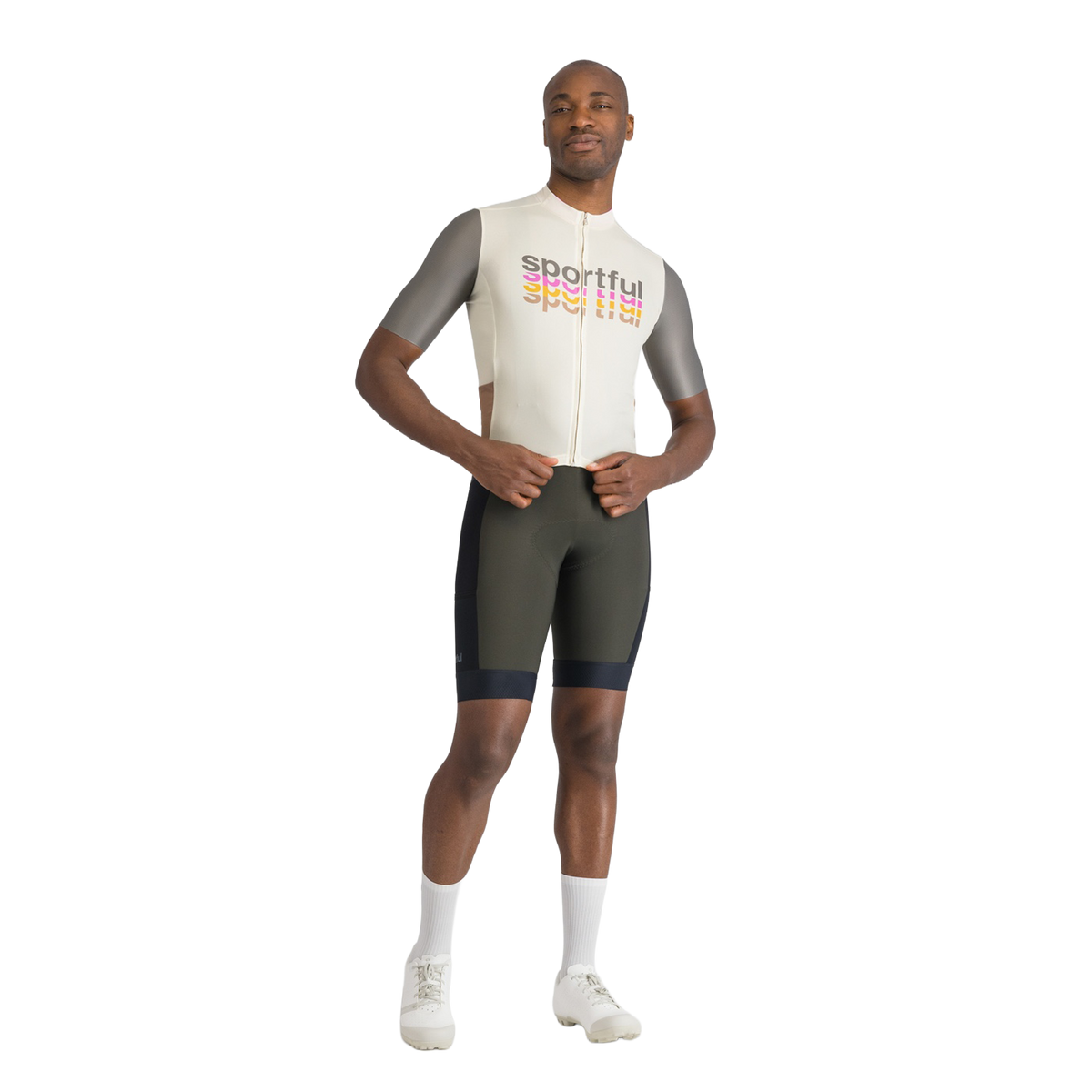 Trikot SPORTFUL SUPERGIARA 2 LOGO Kurzarm Creme