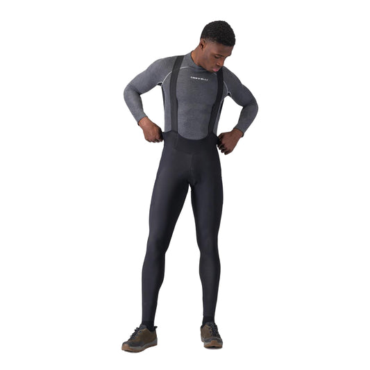 Lange Trägerhose CASTELLI UNLIMITED Schwarz