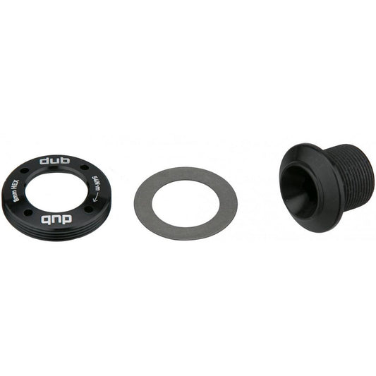Selbstextrahierende Kurbelschraube SRAM M18/M30 für DUB-Tretlager Schwarz