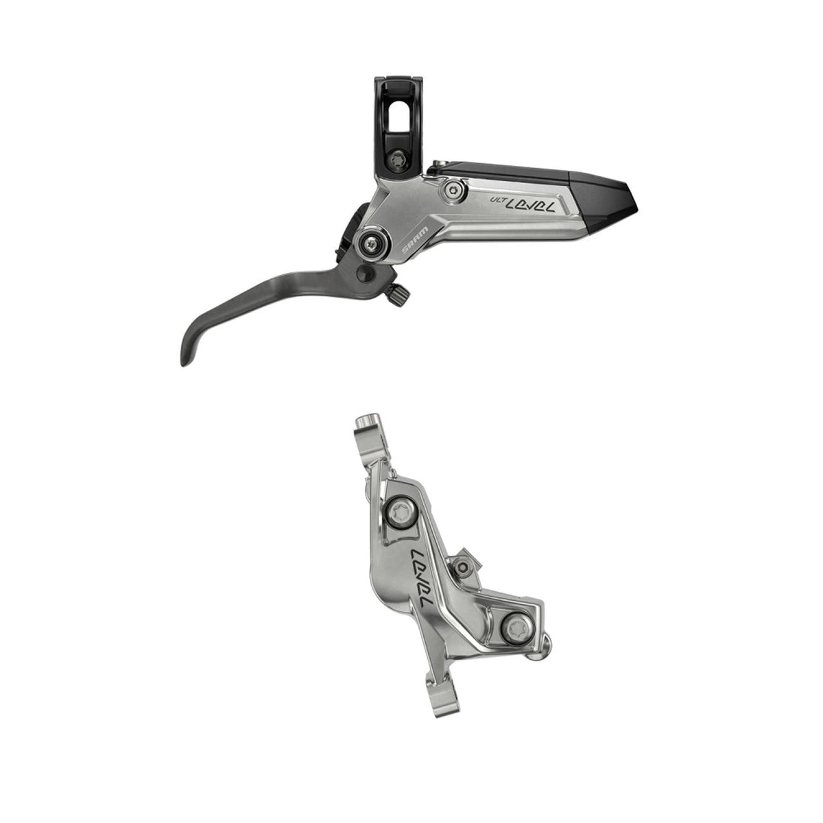 Bremspaar SRAM LEVEL ULTIMATE STEALTH 4 Kolben Silber