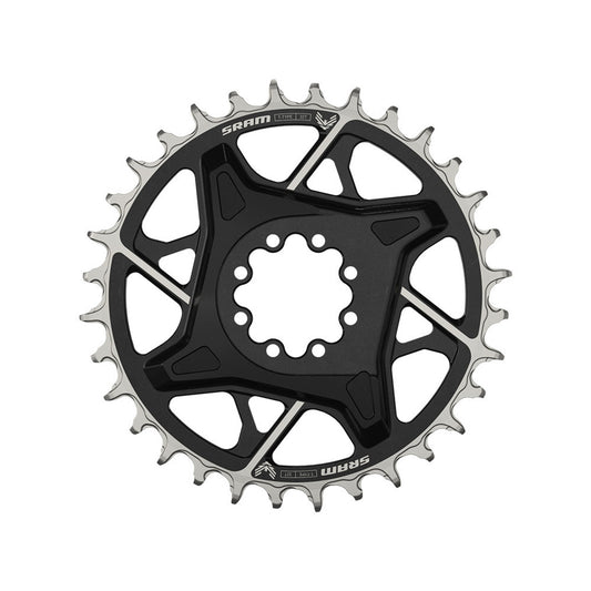 Kettenblatt Mono SRAM X0 T-TYPE EAGLE BOOST 12-fach Direct Mount Offset 3mm Schwarz