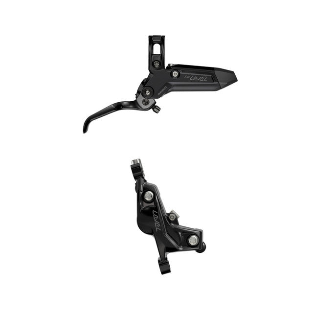 Bremspaar SRAM LEVEL SILVER STEALTH 4 Kolben Schwarz