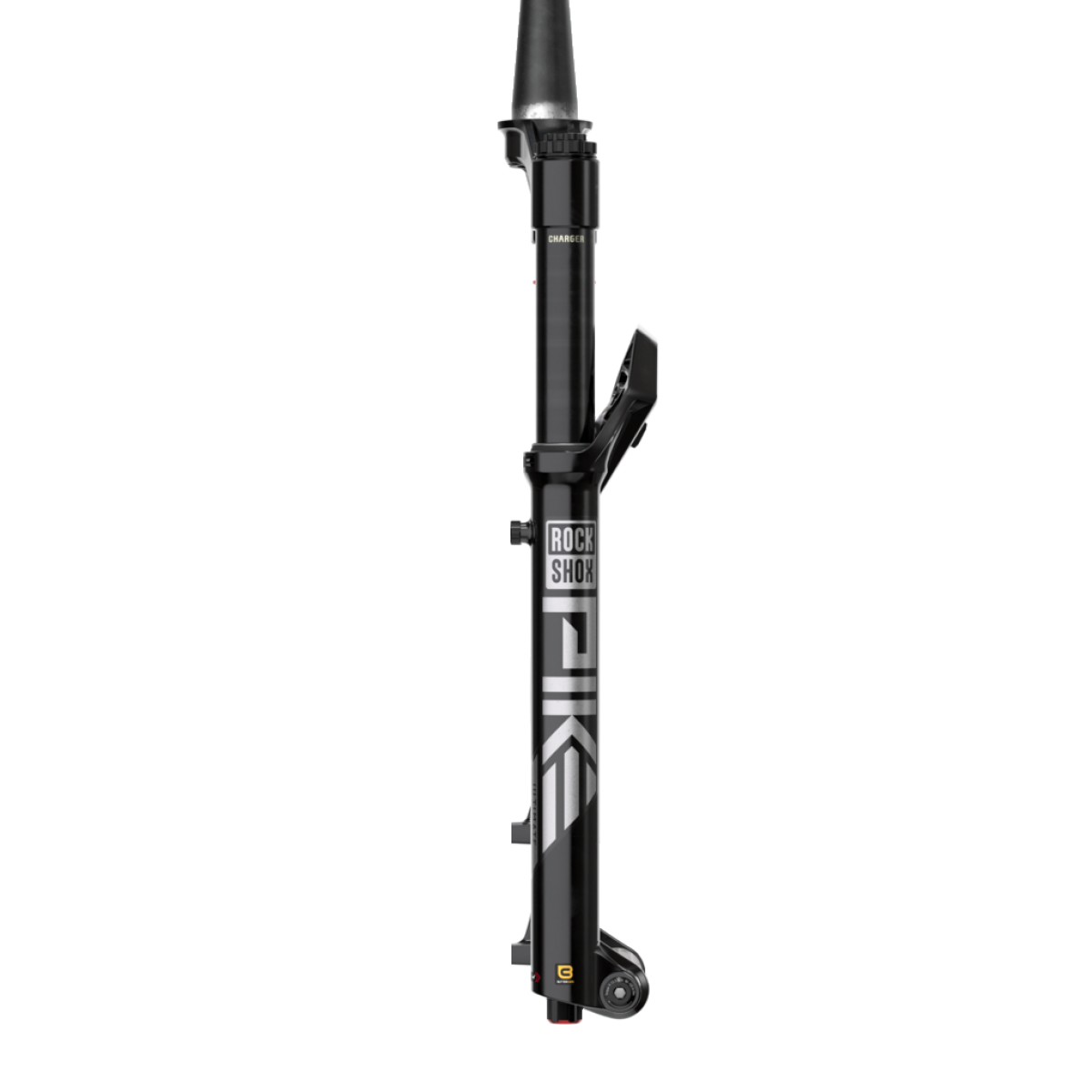 Gabel ROCKSHOX PIKE ULTIMATE CHARGER 3.1 RC2 29" DEBONAIR+ Konisch Achse 15x110mm Boost Schwarz Glänzend