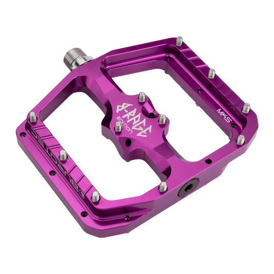 Plattformpedale BURGTEC PENTHOUSE FLAT MK5 B-RAGE EDITION Violett