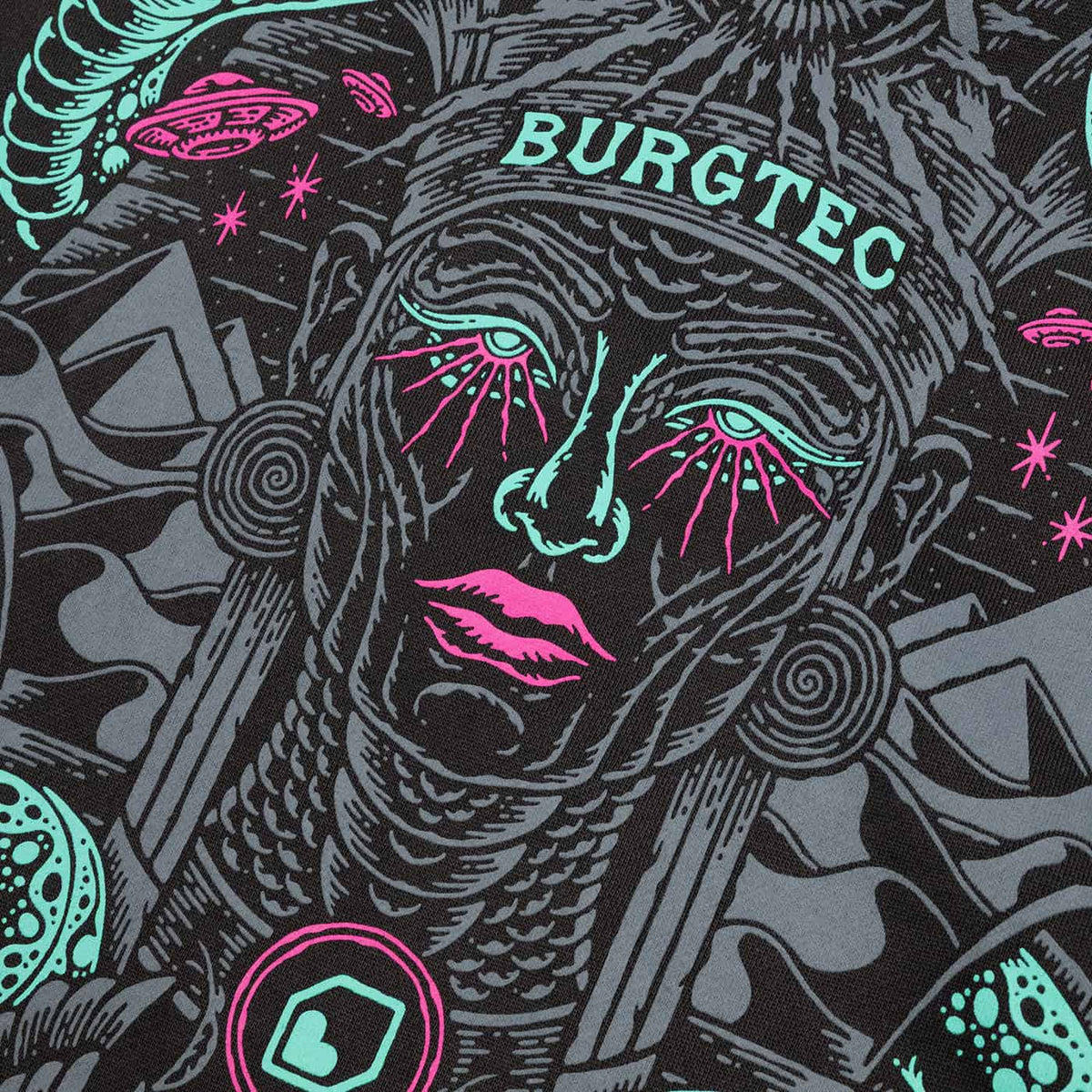 Sweatshirt BURGTEC DESERT QUEEN FADED