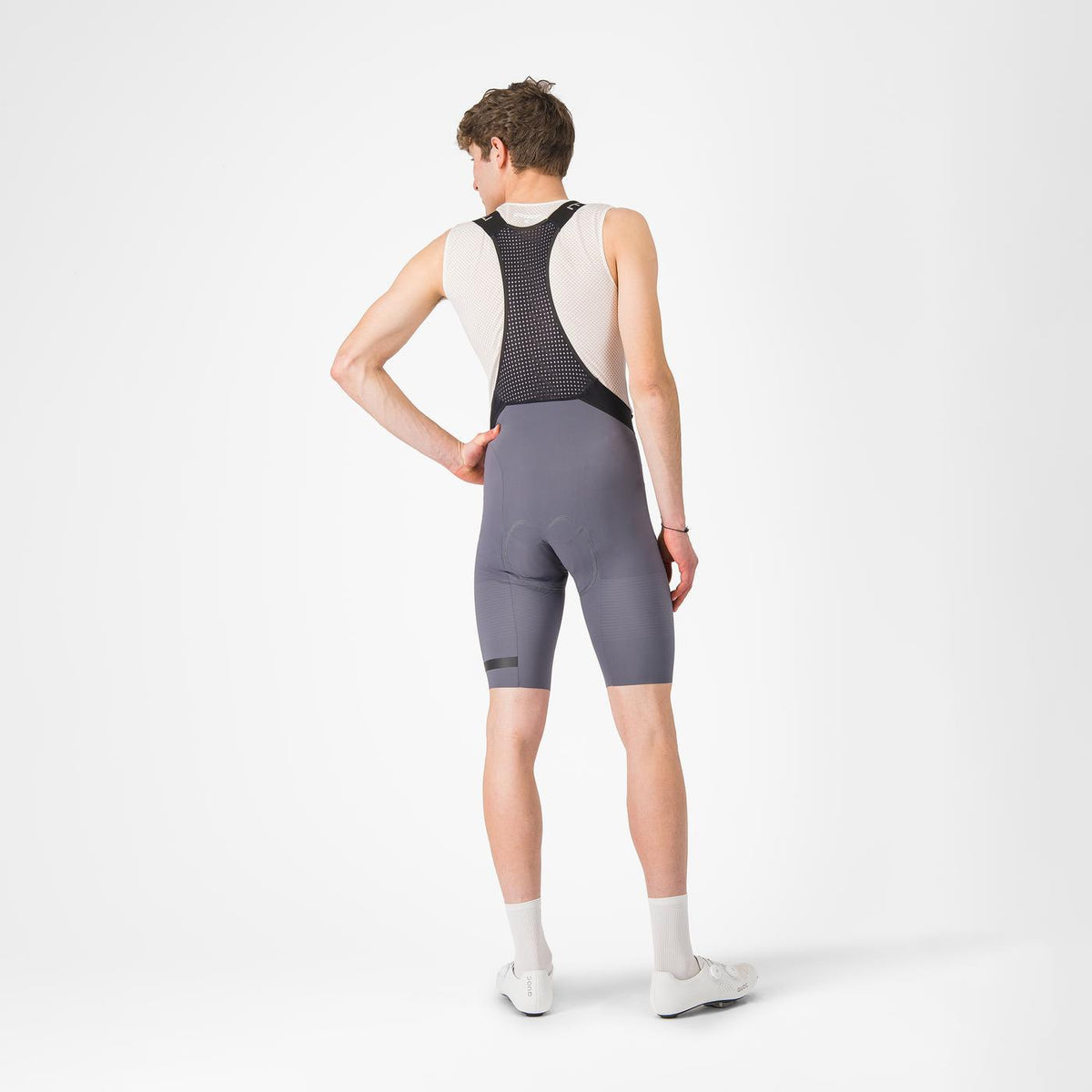 Kurze Trägerhose CASTELLI PREMIO EVO Grau