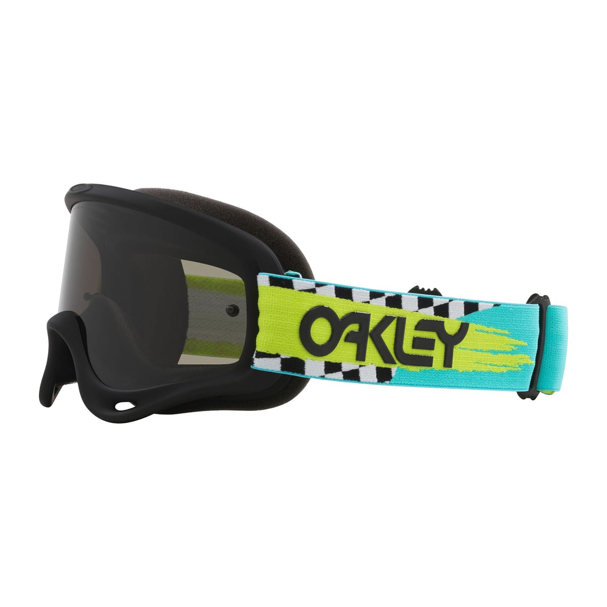 Brille OAKLEY O Frame MX Teal Checks Scheibe Dunkelgrau OO7029-83