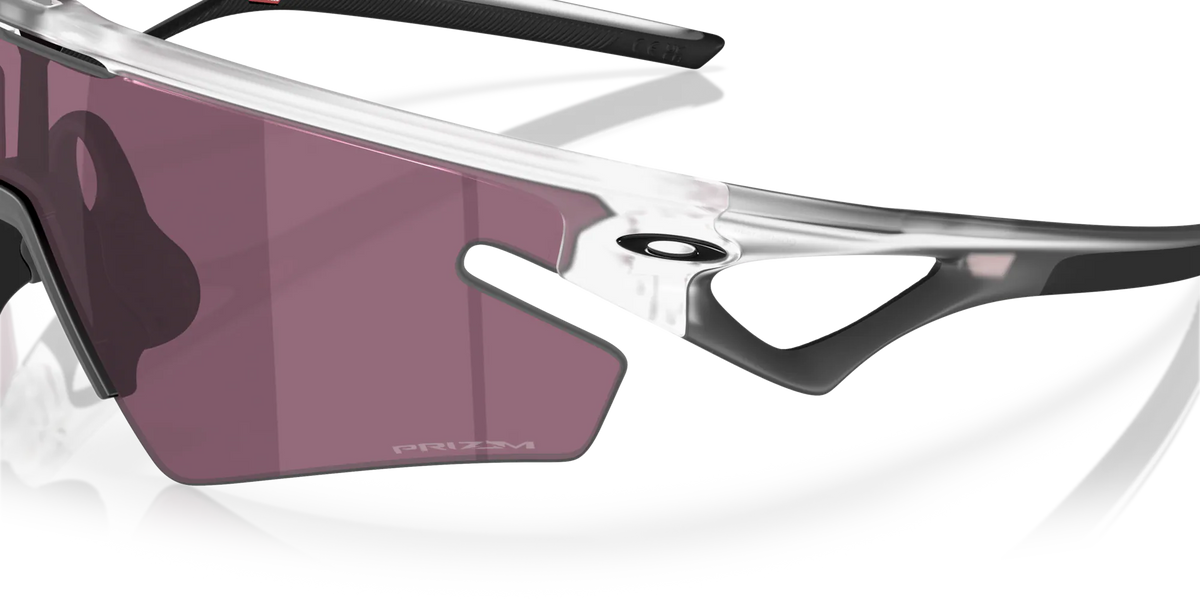 Brille OAKLEY SPHAERA SLASH Matt Clear Glas Prizm Road Schwarz - OO9499-1036