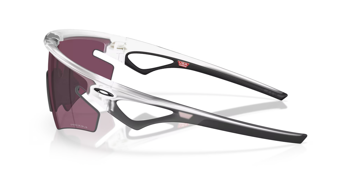 Brille OAKLEY SPHAERA SLASH Matt Clear Glas Prizm Road Schwarz - OO9499-1036