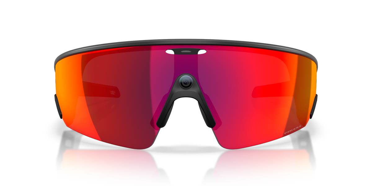 Brille OAKLEY VANGUARD META Schwarz Glas Prizm Road