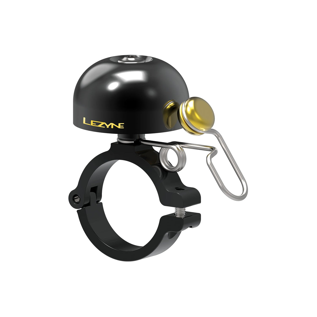LEZYNE CLASSIC BRASS Fahrradklingel Schwarz