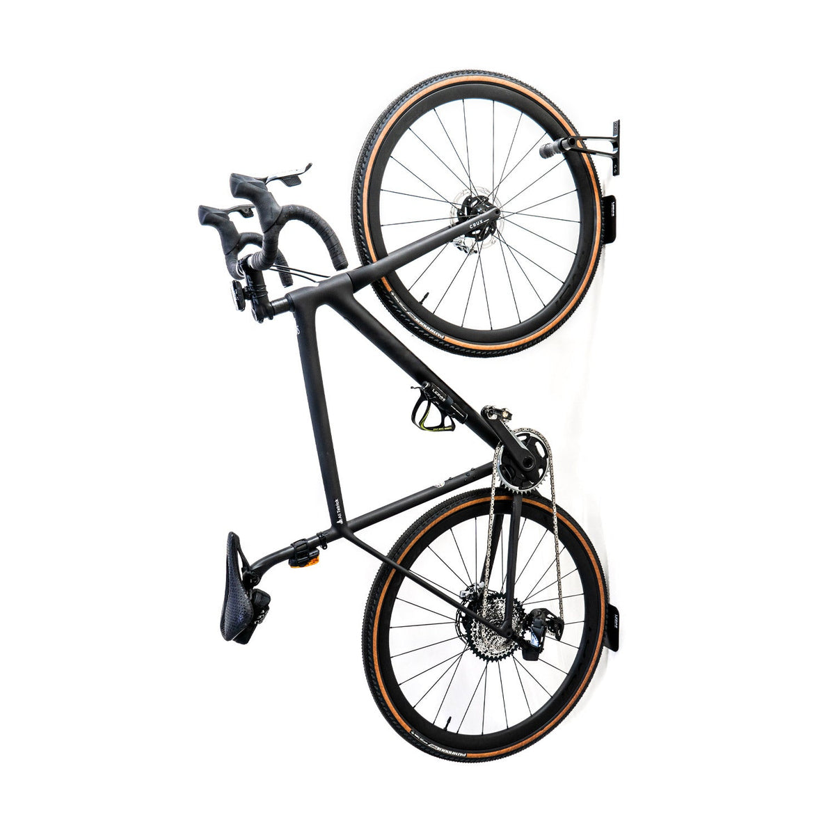 LEZYNE CNC-Aluminium-Wandhaken für Fahrräder Schwarz