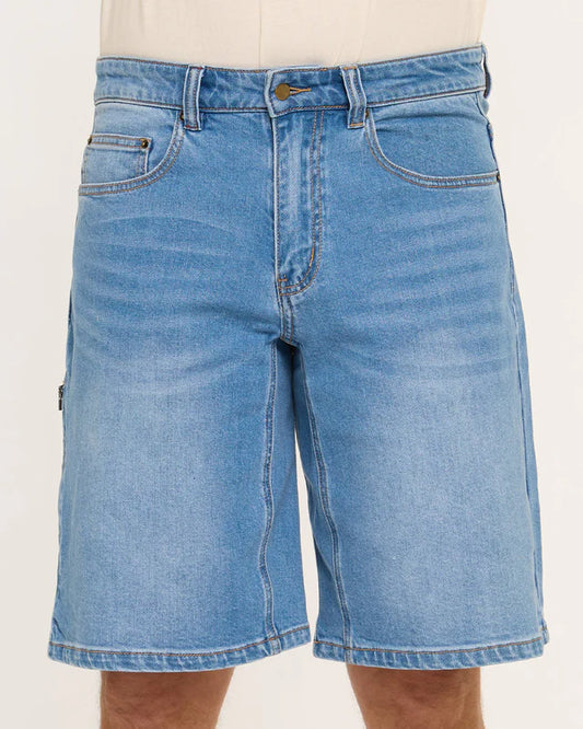 Short DHARCO JORT UNISEX COASTAL WASH Blau